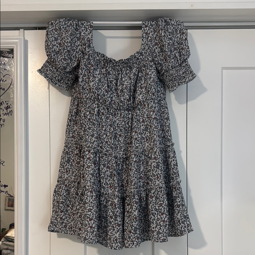 Floral Puff Sleeve Dresses